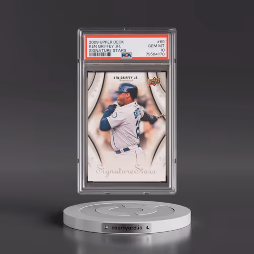 2009 Upper Deck Signature Stars #69 Ken Griffey Jr (PSA 10 GEM MINT)