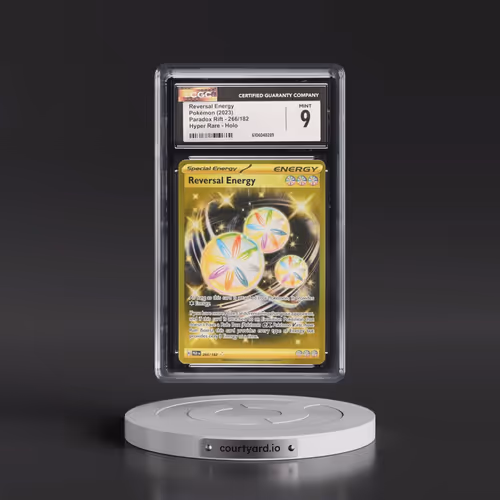 2023 Pokémon Par EN-Paradox Rift #266 Reversal Energy - Hyper Rare (CGC 9 MINT)