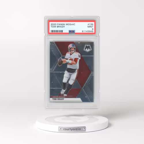 2020 Panini Mosaic #135 Tom Brady (PSA 9 MINT)