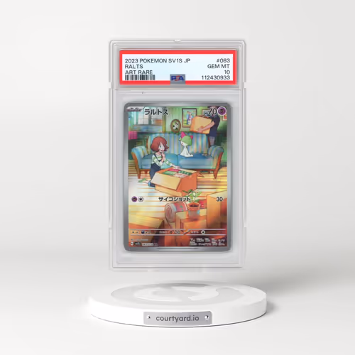 2023 Pokémon Sv1s-Scarlet EX #083 Ralts - Art Rare (PSA 10 GEM MINT)