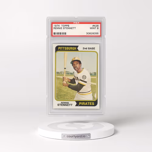 1974 Topps #426 Rennie Stennett (PSA 9 MINT)
