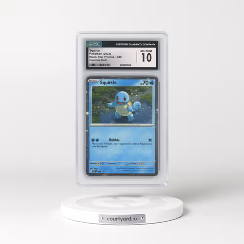 2023 Black Star Promos - Scarlet & Violet SVP EN #048 Squirtle - Cosmos Holo (CGC 10 GEM MINT)