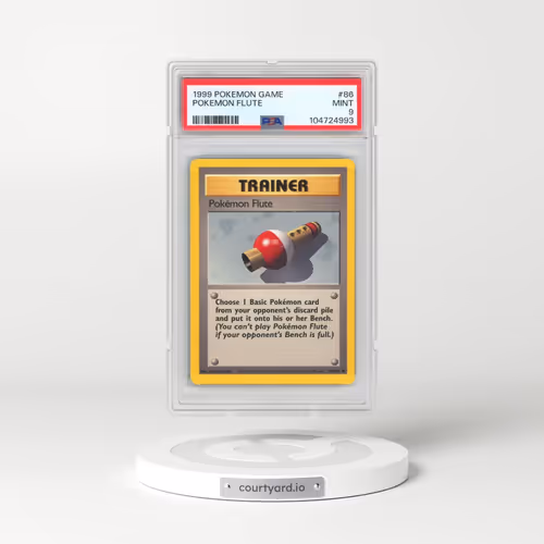 1999 Pokémon Game #86 Pokemon Flute (PSA 9 MINT)