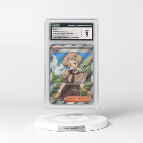 2023 Scarlet & Violet #237/198 Katy - Ultra Rare Holo (CGC 9 MINT)