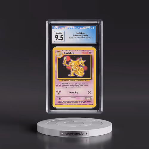1999 Base Set #32/102 Kadabra (CGC 10 GEM MINT)