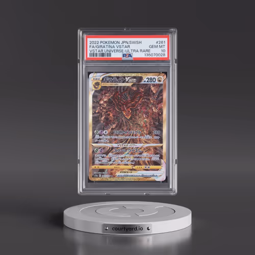 2022 Pokémon Sword & Shield Vstar Universe #261 Giratina Vstar - Full Art Ultra Rare (PSA 10 GEM MIN