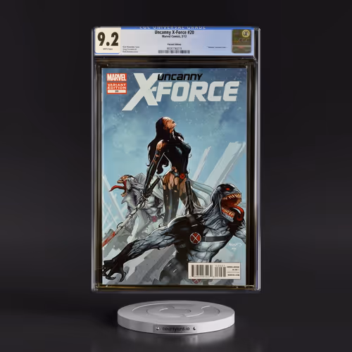 Uncanny X-Force #20 CGC 9.2 White Pages (Marvel Comics, 3/12)