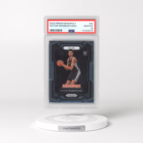2023 Panini Prizm Monopoly #81 Victor Wembanyama (PSA 10 GEM MINT)