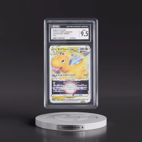 2022 Pokémon GO #050/071 Dragonite VSTAR - Holo (CGC 9.5 MINT+)