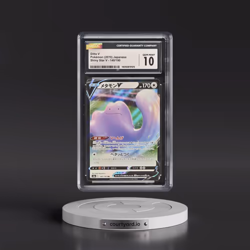 2020 Shiny Star V #140/190 Ditto V - Holo (CGC 10 GEM MINT)