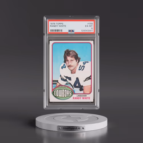 1976 Topps #158 Randy White (PSA 6 EX-MT)