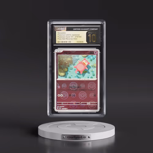2023 Pokémon Card 151 #079/165 Slowpoke - Reverse Holo Poké Ball (CGC 10 PRISTINE)