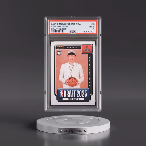2025 Panini Instant NBA Draft Night #16 Yang Hansen (PSA 9 MINT)