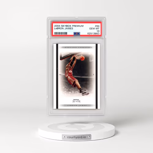 2004 Skybox Premium #64 LeBron James (PSA 10 GEM MINT)