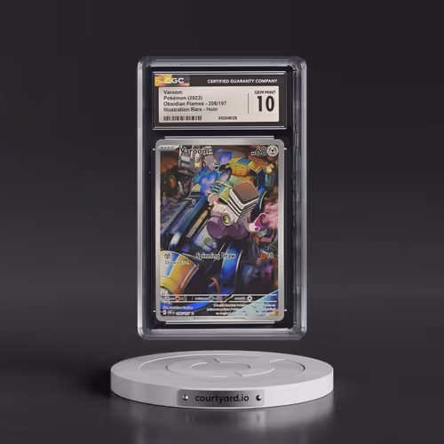 2023 Obsidian Flames - OBF EN #206/197 Varoom - Illustration Rare Holo (CGC 10 GEM MINT)