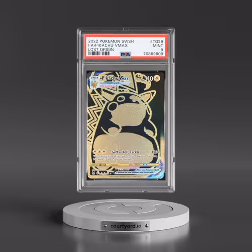 2022 Pokémon Sword & Shield Lost Origin #TG29 Pikachu Vmax - Full Art (PSA 9 MINT)