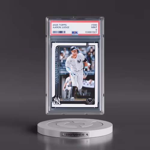 2025 Topps #300 Aaron Judge (PSA 9 MINT)