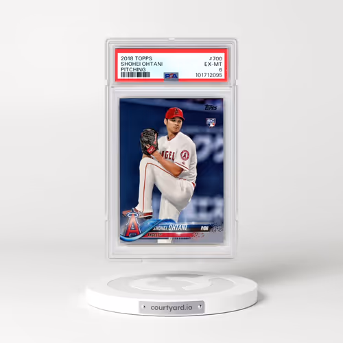 2018 Topps #700 Shohei Ohtani - Pitching (PSA 6 EX-MT)