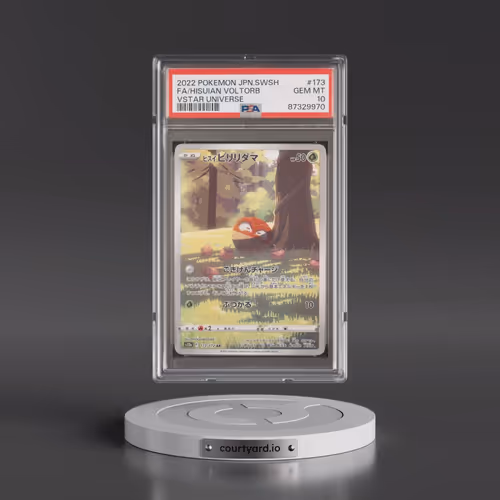 2022 Pokémon Sword & Shield Vstar Universe #173 Hisuian Voltorb - Full Art (PSA 10 GEM MINT)