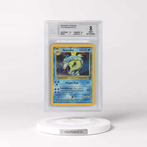 2000 Base Set 2 #7 Gyarados - Holo (BGS 8 NM-MT)