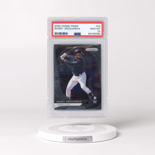 2020 Panini Prizm #53 Randy Arozarena (PSA 10 GEM MINT)