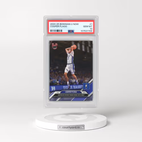 2024 Bowman U Now #1 Cooper Flagg (PSA 10 GEM MINT)