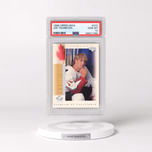 1996 Upper Deck #370 Joe Thornton (PSA 10 GEM MINT)