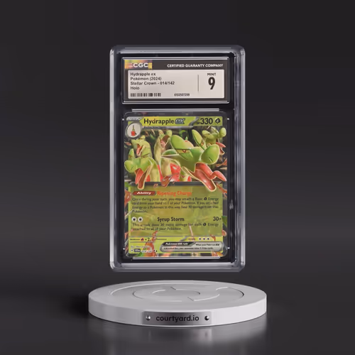 2024 Pokémon Scr EN-Stellar Crown #014 Hydrapple EX - Holo (CGC 9 MINT)
