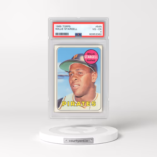 1969 Topps #545 Willie Stargell (PSA 4 VG-EX)