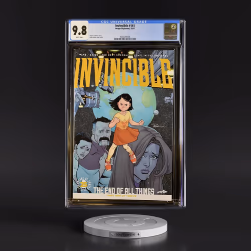 Invincible #141 CGC 9.8 White Pages (Image/Skybound, 10/17)