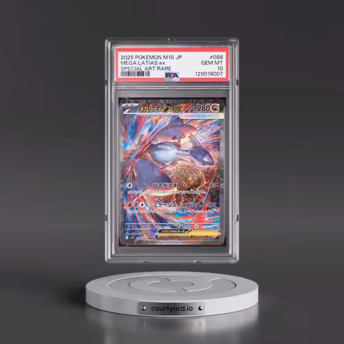 2025 Pokémon M1s-Mega Symphonia #088 Mega Latias EX - Holo Special Art Rare (PSA 10 GEM MINT)