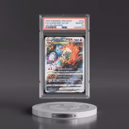2022 Pokémon Sword & Shield Vstar Universe #212 Charizard Vstar - Full Art (PSA 10 GEM MINT)