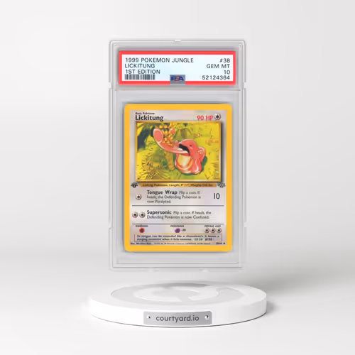 1999 Pokémon Jungle #38 Lickitung - 1st Edition (PSA 10 GEM MINT)