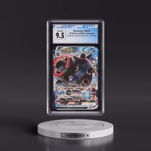 2020 Blastoise VMAX Starter Set #002/020 Blastoise VMAX - Holo (CGC 10 GEM MINT)