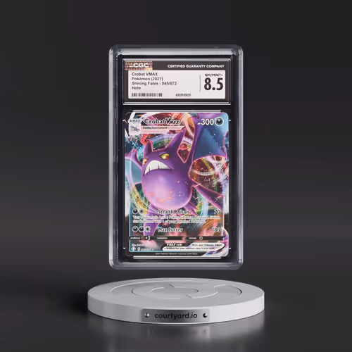 2021 Shining Fates #045/072 Crobat VMAX - Holo (CGC 8.5 NM-MT+)
