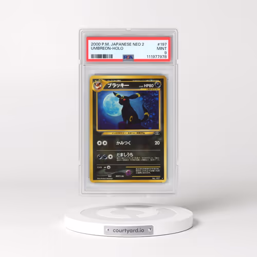 2000 Pokémon Neo 2 #197 Umbreon - Holo (PSA 9 MINT)