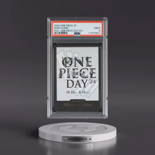 2024 One Piece Japanese Premium Card Collection -One Piece Day'24 Don!! Card (PSA 9 MINT)