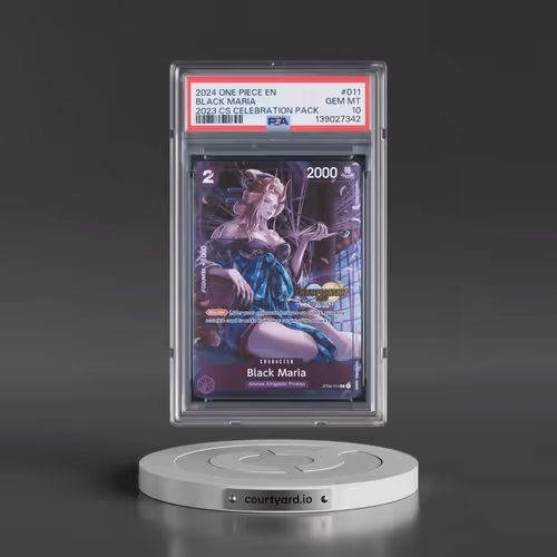 2024 One Piece Championship 2023 Celebration Pack #011 Black Maria (PSA 10 GEM MINT)