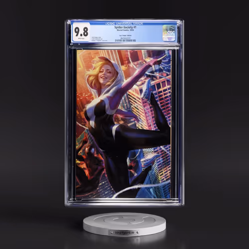 Spider-Society #1 CGC 9.8 White Pages (Marvel Comics, 10/24) - Universal Lau "Virgin" Edition