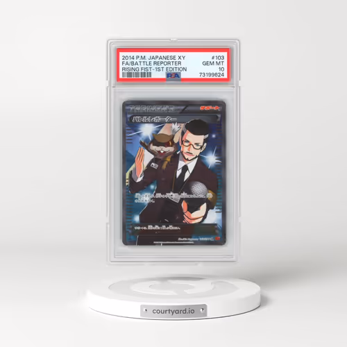 2014 Pokémon XY Rising Fist #103 Battle Reporter - 1st Edition Full Art (PSA 10 GEM MINT)