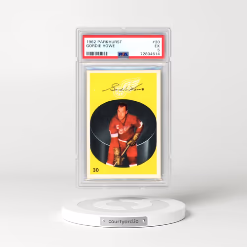 1962 Parkhurst #30 Gordie Howe (PSA 5 EX)