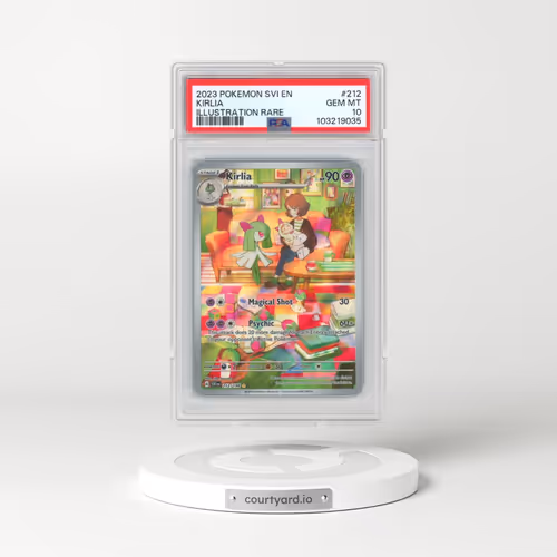 2023 Pokémon Svi EN-Scarlet & Violet #212 Kirlia - Illustration Rare (PSA 10 GEM MINT)