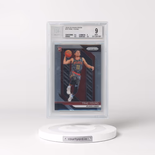 2018 Panini Prizm #78 Trae Young (BGS 9 MINT)