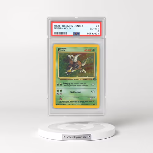 1999 Pokémon Jungle #9 Pinsir - Holo (PSA 6 EX-MT)
