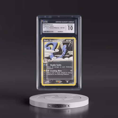 2004 EX Team Rocket Returns #32/109 Dark Dragonair (CGC 10 GEM MINT)