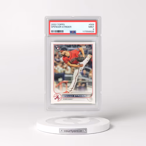 2022 Topps #509 Spencer Strider (PSA 9 MINT)