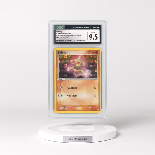2004 EX Hidden Legends #53 Baltoy - Holo (CGC 9.5 MINT+)