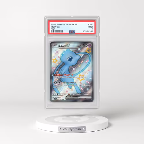 2023 Pokémon Sv4a-Shiny Treasure EX #327 Mew EX - Holo Ssr (PSA 9 MINT)