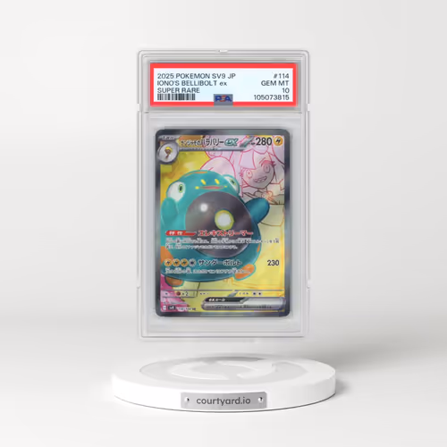 2025 Pokémon SV9-Battle Partners #114 Iono's Bellibolt EX - Holo Super Rare (PSA 10 GEM MINT)