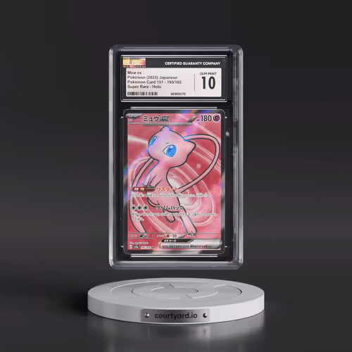 2023 Pokémon Card 151 #195/165 Mew ex - Super Rare Holo (CGC 10 GEM MINT)